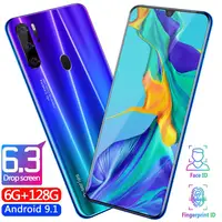 

2019 Global Version Unlocked P35 Pro Smartphone 6.3 inch 6GB+128G Octa Core Mobile Phones Android OS9.1 Cell Phone