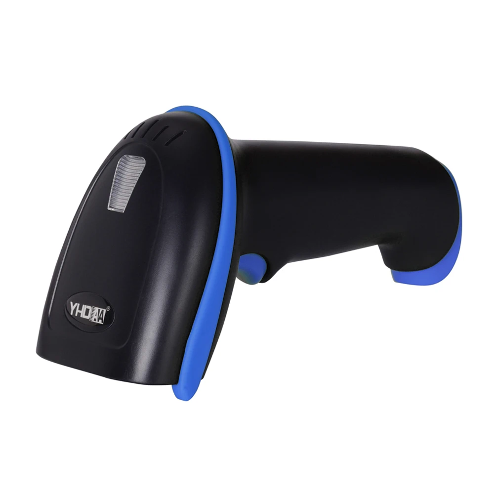 

YHD-5700G 25 language auto sense supermarket laser barcode scanner with display, Black