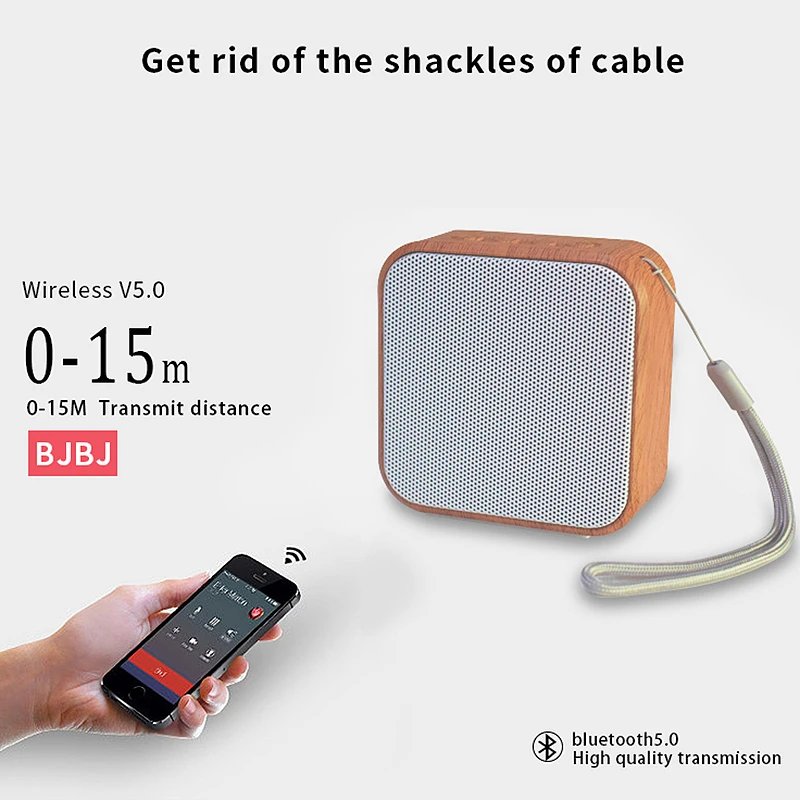 A70 Mini Portable Wireless Bluetooth Speaker Support SD Card Radio AUX Stereo Handsfree Call Speaker Subwoofer for Mobile Phone - ANKUX.COM