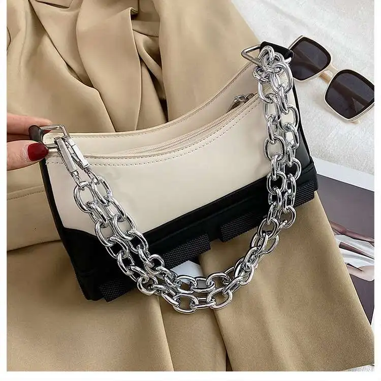 

2021 fashion designer underarm chains leather shoulder women hand bags unique shoe bottom mini ladies purses and handbags woman