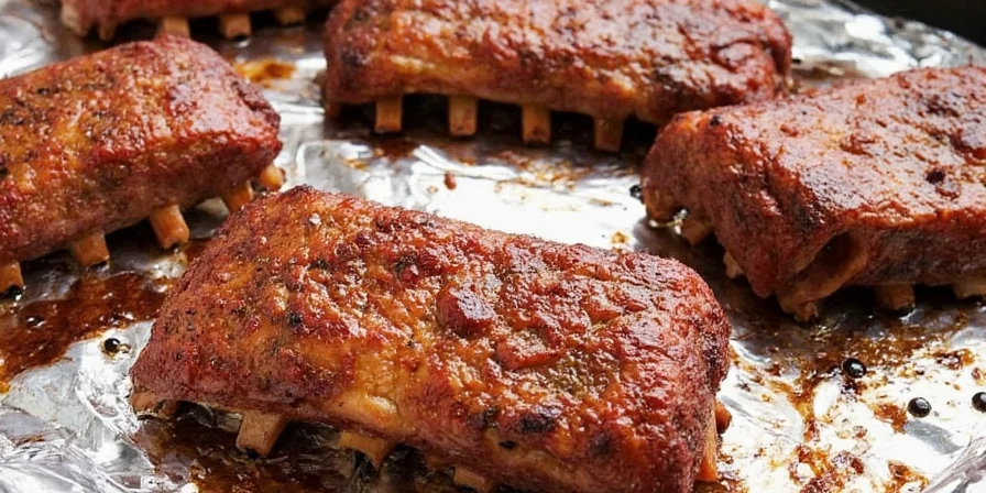 Spice Layering for Foil Wrapped Ribs