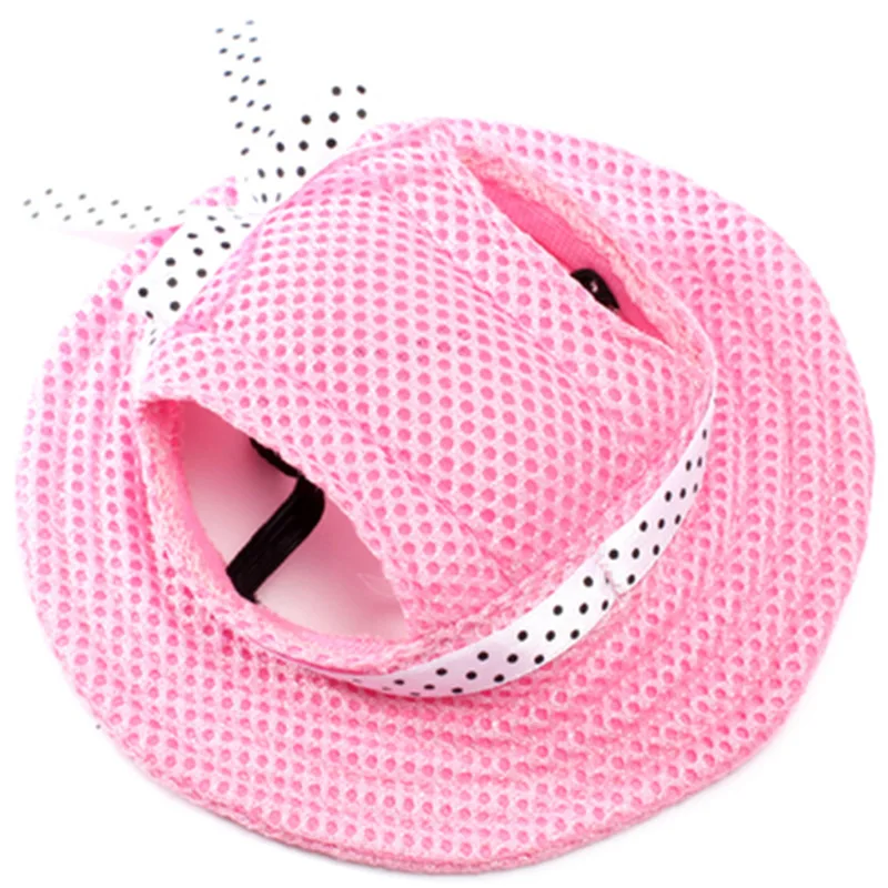 

New Design Pet Birthday Hat Cute Design Unique Fashion Multi color Summer Visor Cute Pet Dog Hat, Picture