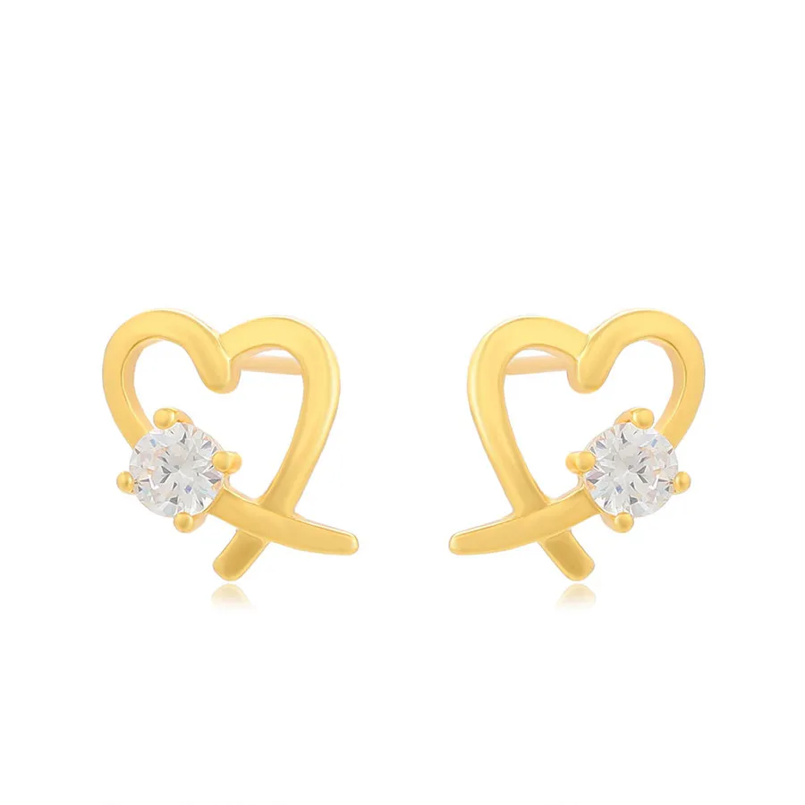 

A00899769 xuping jewelry Wholesale Cheap Dubai Luxury 24k Gold Plated Romantic Heart Earrings (EU restricted sale)