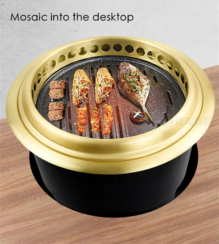 Restaurant Yakiniku Smokeless Grill Shinpo Electric Japanese Grill