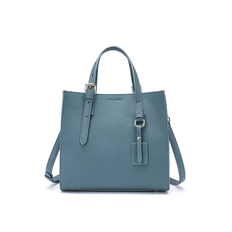 

2021 Fashion Designer Custom Real Ladies Crossbody shoulder Bags Genuine Leather Purse Handbags For Women, Blue/caramel/black ///
