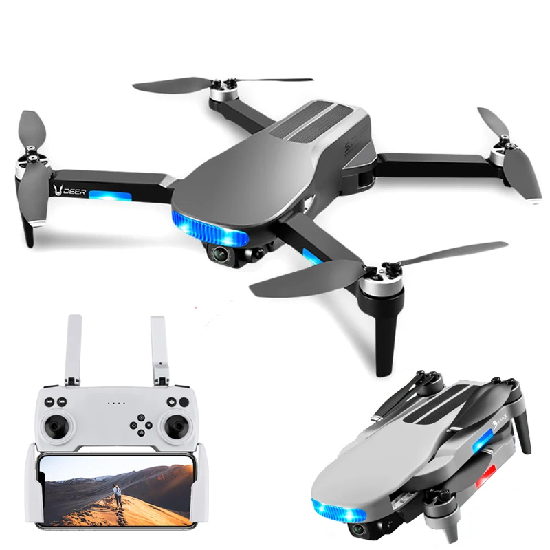 New LU3 MAX GPS Drone 8K Hd Dual Camera Profesional Helicopter FPV Dron Foldable Rc Quadcopter 5G Wifi Brushless Motor Drones
