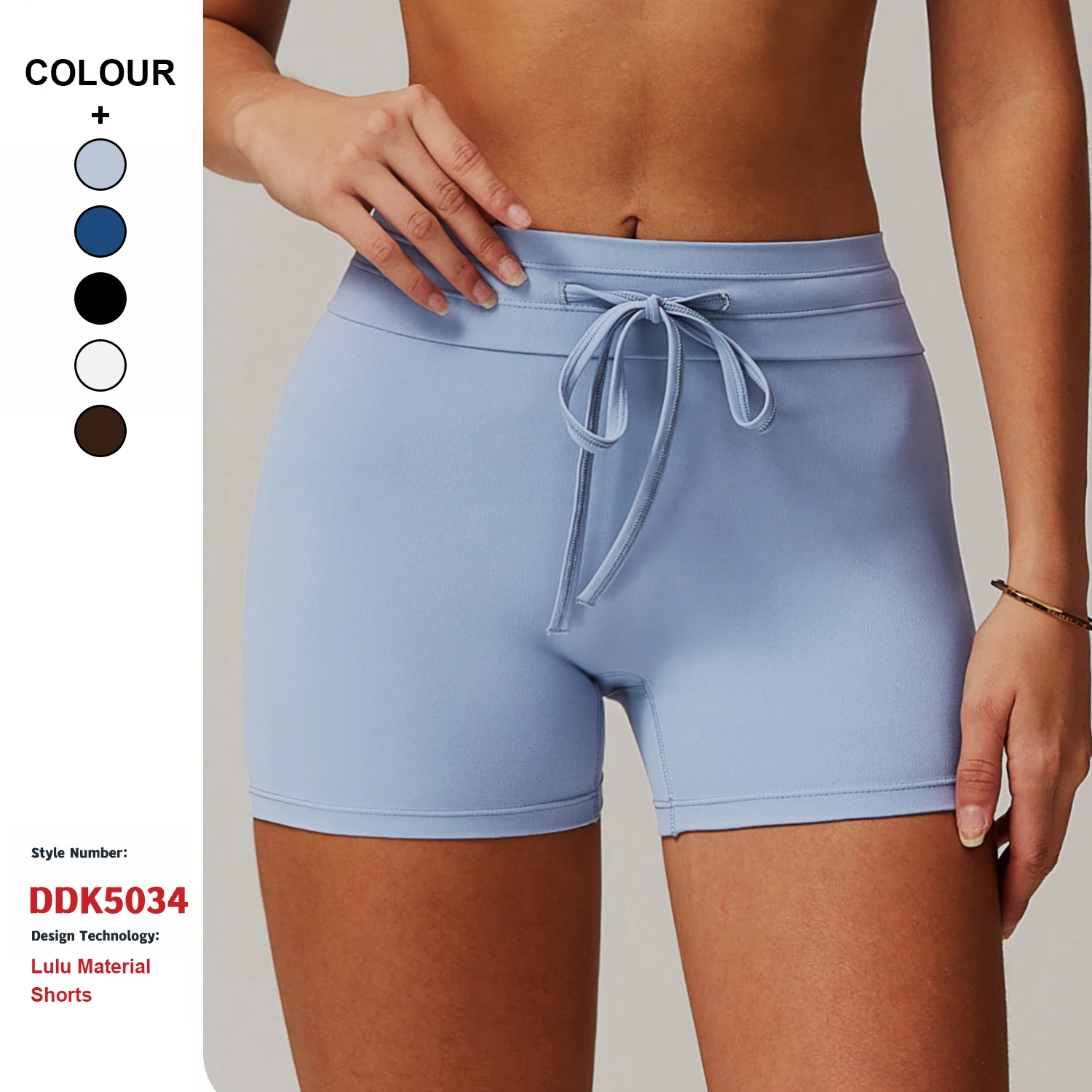 Custom High Quality Hip Lift Yoga Shorts Gym High Waist Fitness Pants Women Quick Dry Breathable Tight Sports Shorts