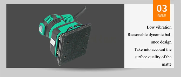 China Made Hot Selling DCA ASB240-110 300W Wall Electric Sander Variable Speed Finishing Industrial Sander 