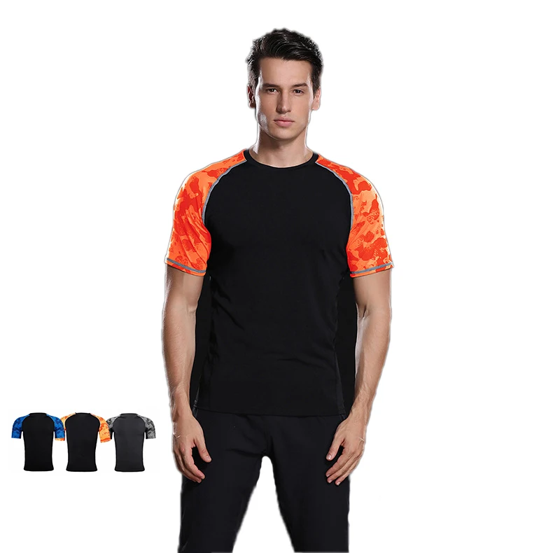 

wholesale mens dry fit tshirt fitness Gym Wear sport fit Clothing gym shirt