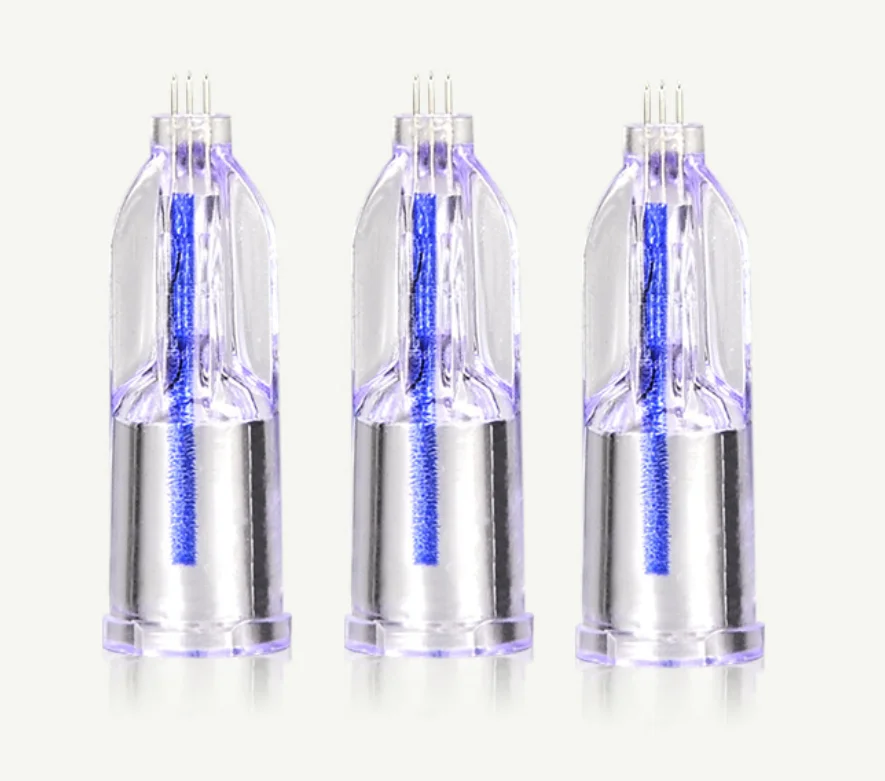 

0.6mm Nanosoft Microneedles Fillmed 3 pin Needle Disposable Hyaluronic sterile Injector Needles for nctf, Clear