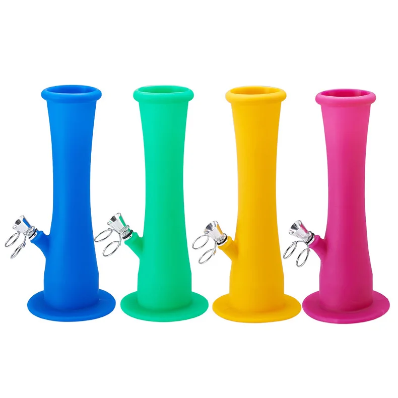 

XY104SC-02 New cool Silicone water pipe smoking for herb weed Tobacco hookah Smoking Pipes weed accessories, Mix