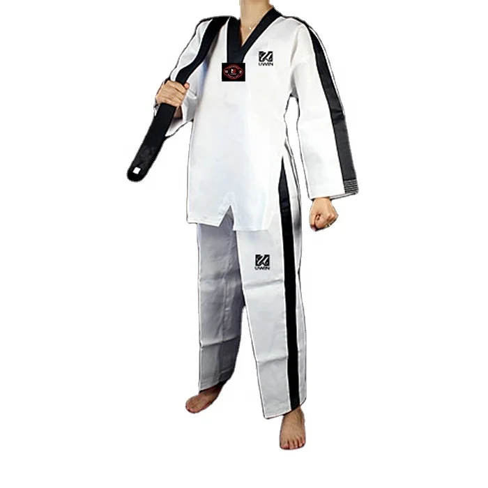 

New durable breathable white sparring uniform taekwondo uniform fight wear