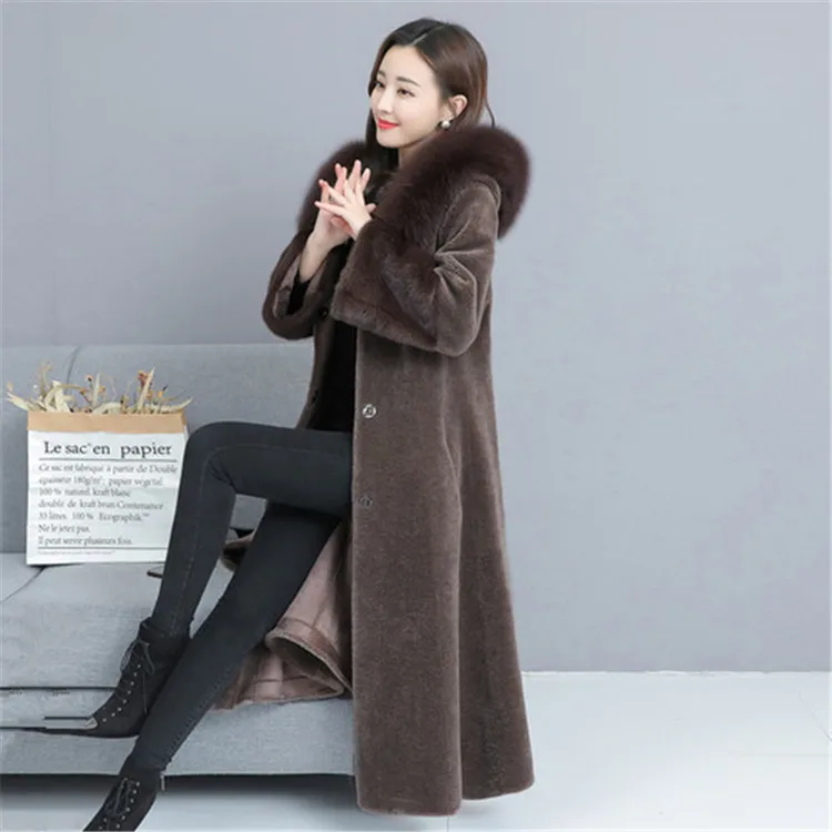 

YQ156 free shipping winter Beautiful Ladies women Elegant Design Breathable Nautical wool cashmere trench long Coat