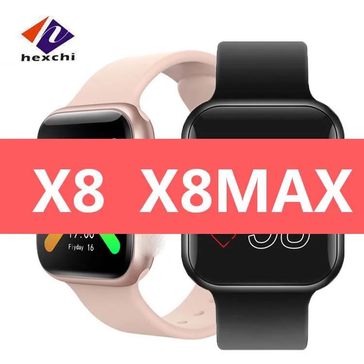 

2021 New X8 Smart Watch X8 MAX Call Heart Rate Sleep Health Monitoring Sports Smart Wristband X8 Mobile Phone Bracelet Watch