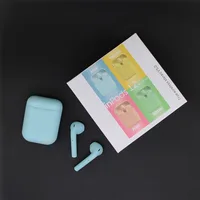 

2019 Macaron popup earphone inpods 12 earbuds wireless waterproof for IOS Android PC