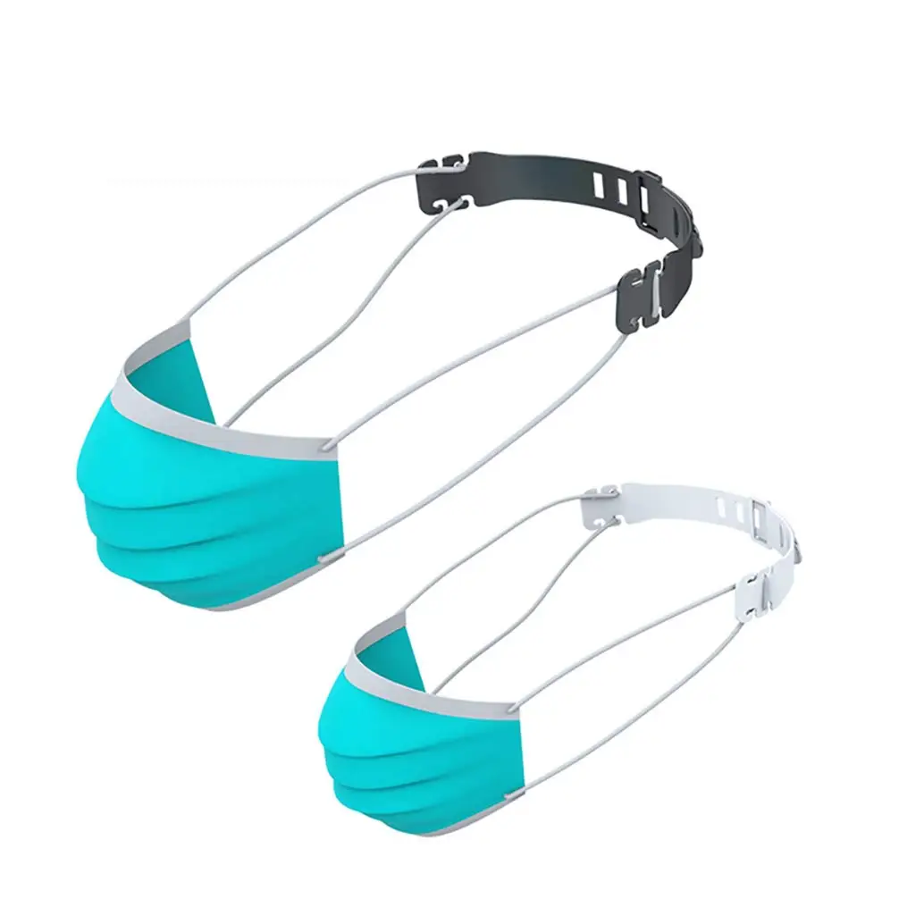 

Newly 6 Adjustable Reuse Face Cover Belt Band Holder Masking Hooks Strap Extender, As picture