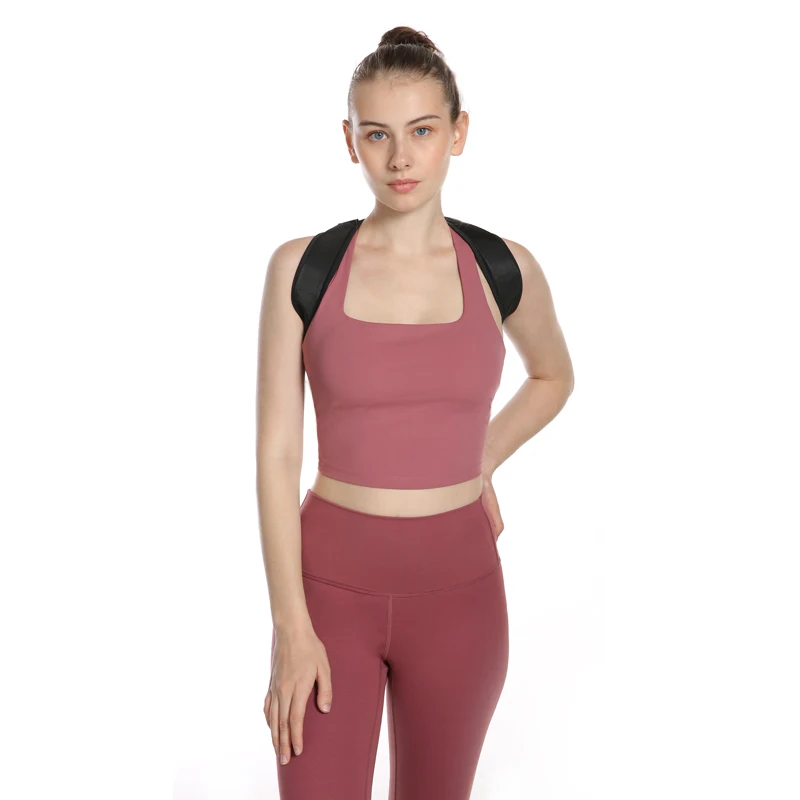 

Adjustable Shoulder Hump Correction Belt for Men and Women for Comfort and Prevention of Spine Support Correction Belt, Black