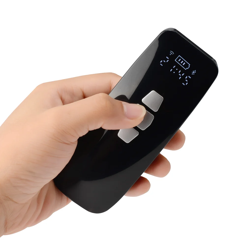 

Mini Portable Barcode Scanner 1D CCD Image Sensor Support Phone PC Screen SPP BLE Mode With Memory