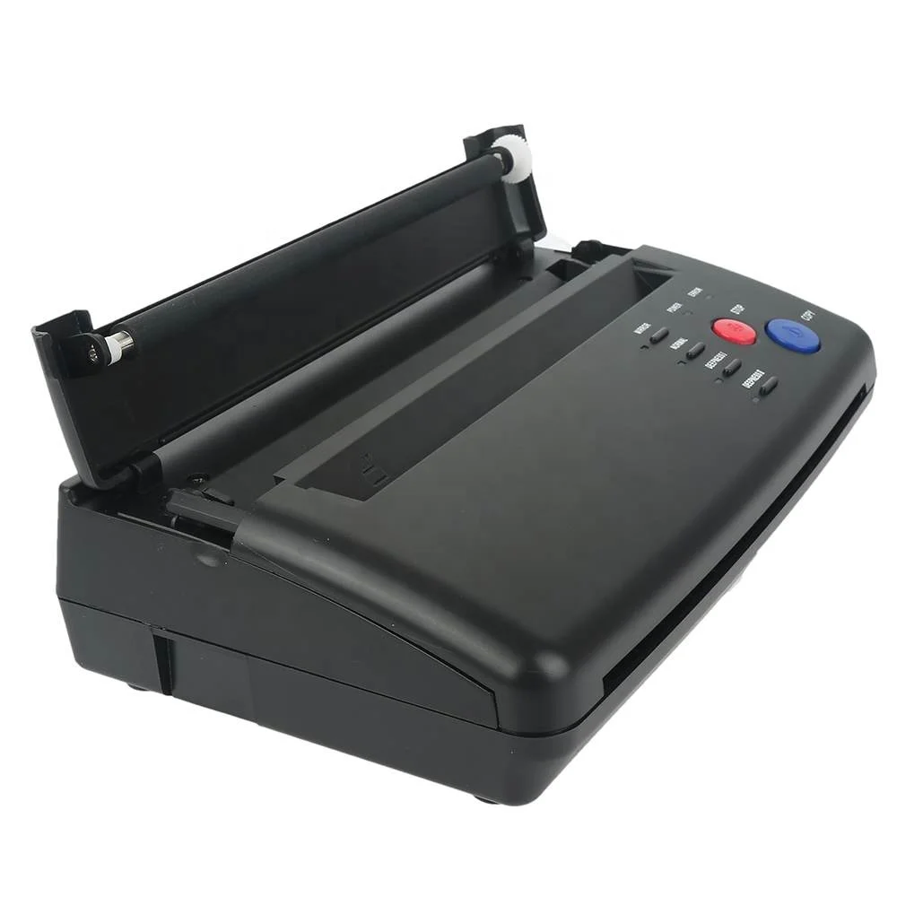 

YABA Stencil Flash Printer Mini Tattoo Thermal Transfer Copier Machine, Black