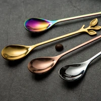 

30% OFF Discount Hongda Palm Tree Mini Dessert Tea Leaf Spoon