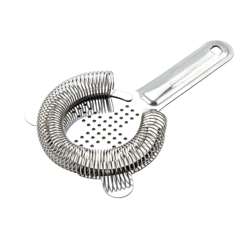 

Cocktail Strainer - Stainless Steel Bar Strainer for Bartending Professional Wire Spring Strainer Ice Filter, Slivery