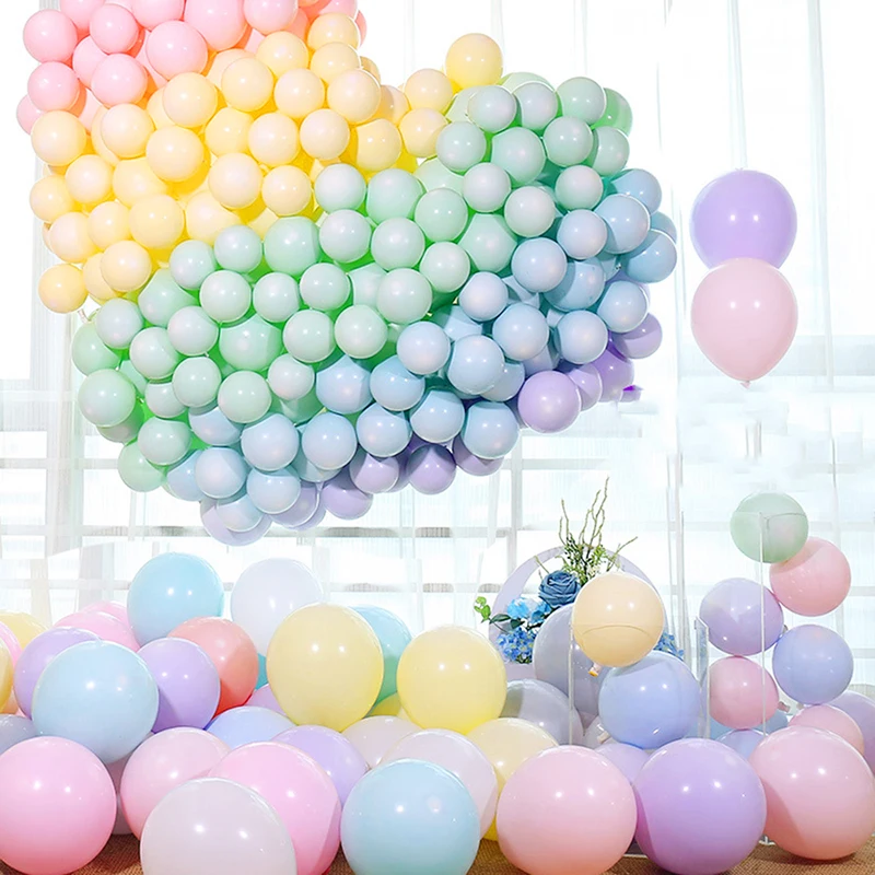 

C Macaron Latex Balloons 12inch Pastel Candy Balloon Wedding Birthday Party Decor Baby Shower Decoration Air Globos