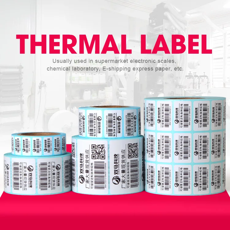 High quality 80gsm semi gloss self adhesive paper label sticker in jumbo rolls