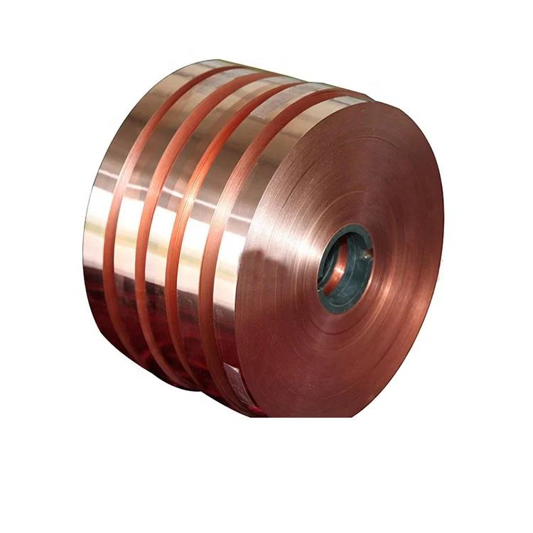 High Quality Certificated Earthing Copper Strip Strip Coil Roll Copper