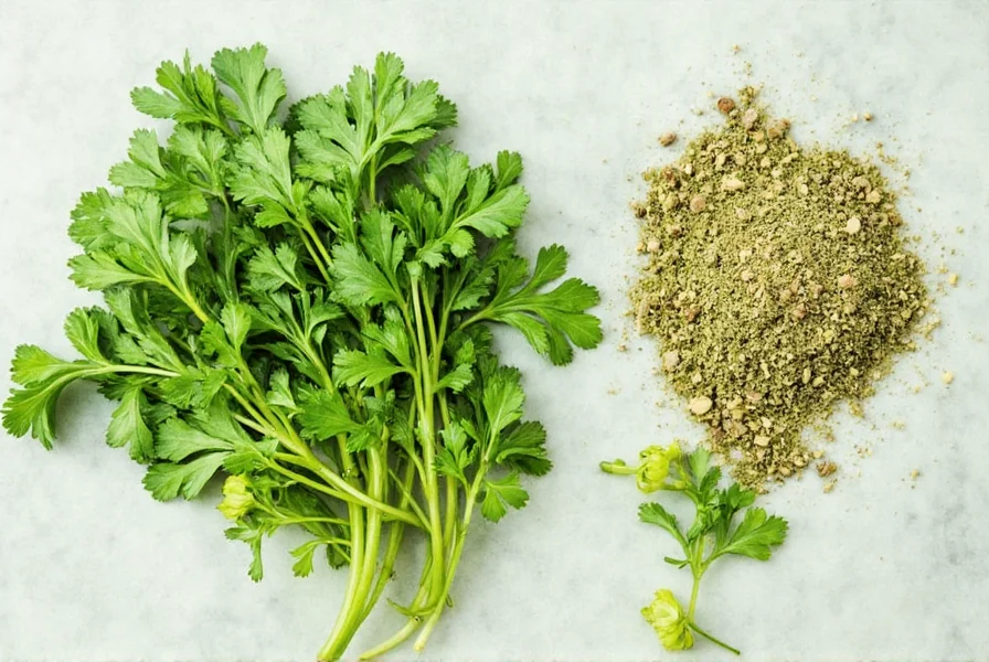 Dry parsley