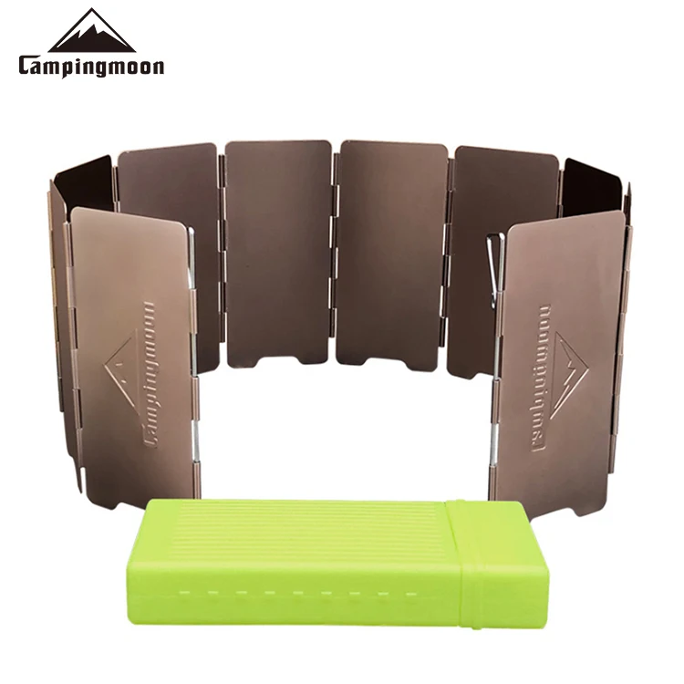 

Outdoor Camping Gas Stove Wind Shield Foldable Camping Cooker Wind Shield