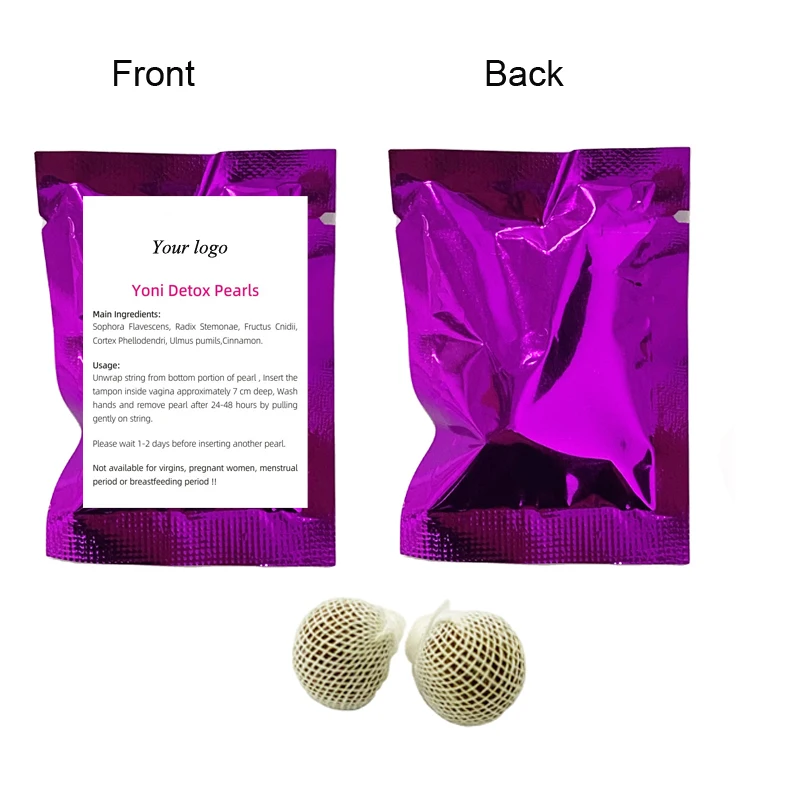 

Feminine Hygiene Womb Healing Herbal Detox Pearls/yoni Pearls Tampon Vaginal Clean Point Yoni Pearls Private Label