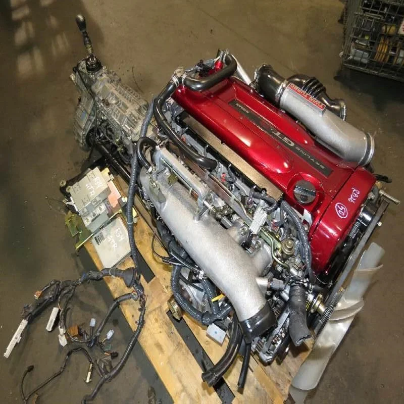 
JDM 99-02 Nissan Skyline GTR R34, RB26DETT Engine 6 Speed Getrag Transmission 