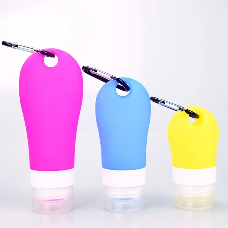 

Custom Silicone travel bottles Women Cosmetic Travel Bottle, Customized color