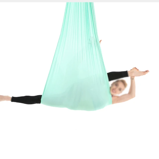 

Premium Silk Fabric Flying Aerial Yoga Hammock Set For Sale,Ultra Strong Antigravity Air Yoga Swing Wholesale, Blue violet rose red white light purple light green red