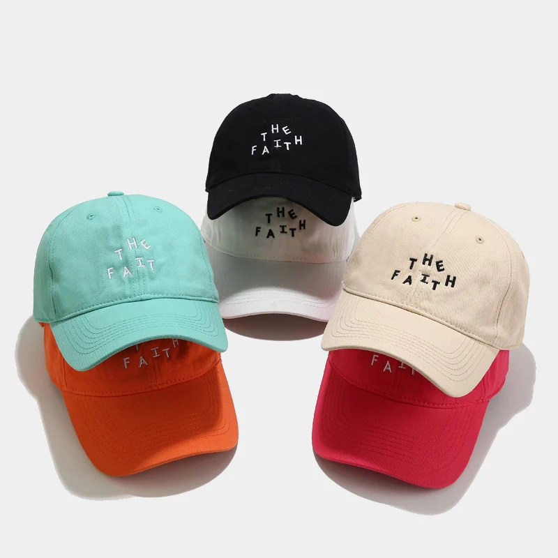 Adjustable Letter Baseball Cap