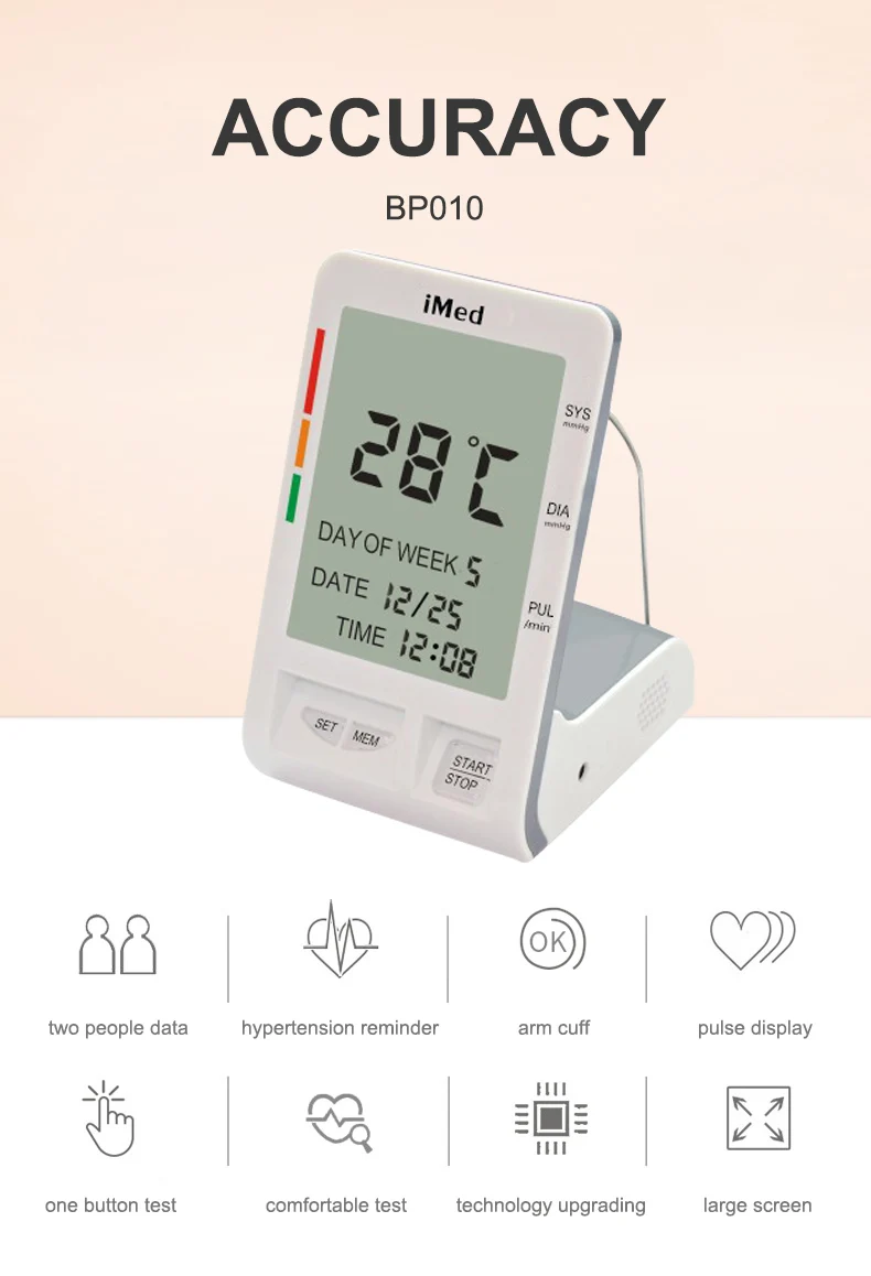 Medical Bluetooth Blood Pressure Monitor with Voice Function,Wholesale Digital BP Monitor