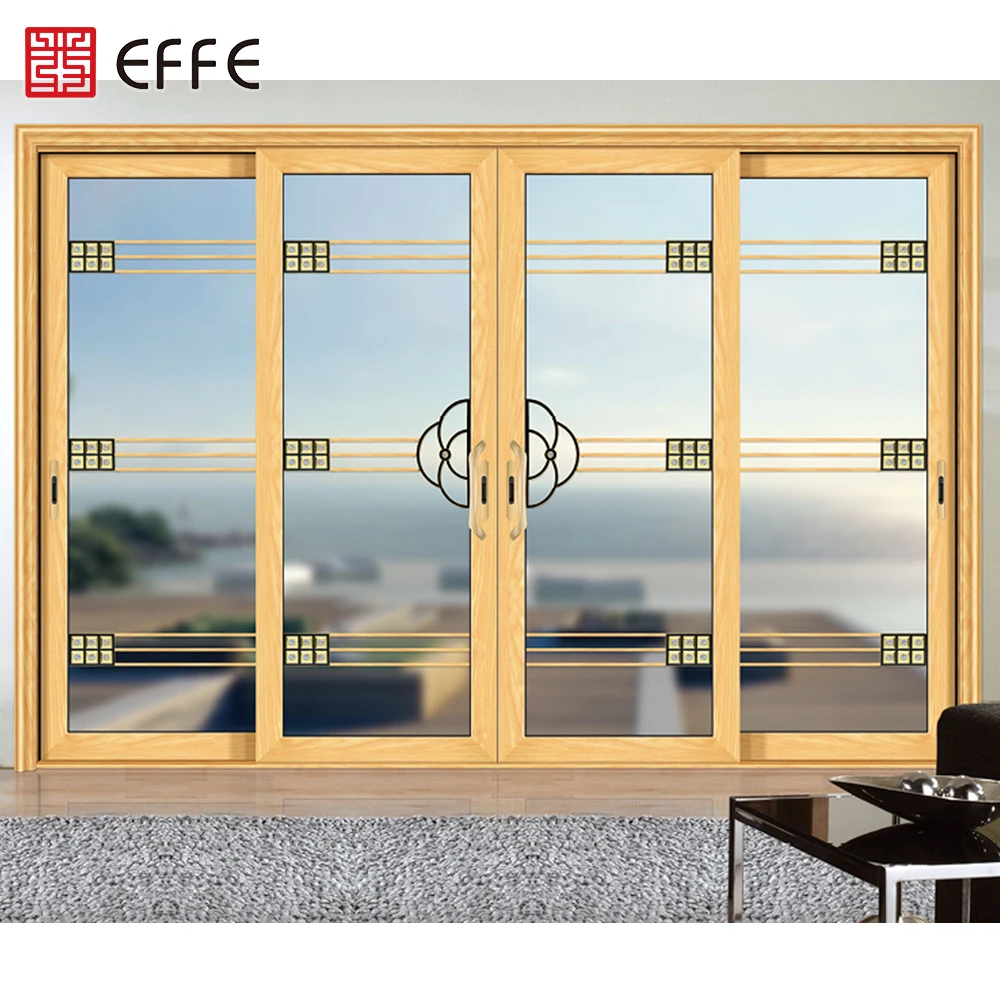 german design exterior sliding doors triple commercial building used thermal breaking aluminum frame sliding glass door