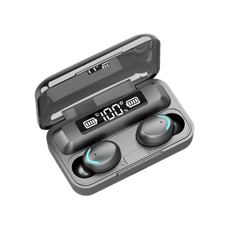 

2022 New Hot Sale Cheap Price F9 TWS IPX7 Waterproof Earphone Fone De Ouvido Audifono Wireless Touch Headset Blue tooth Earbuds