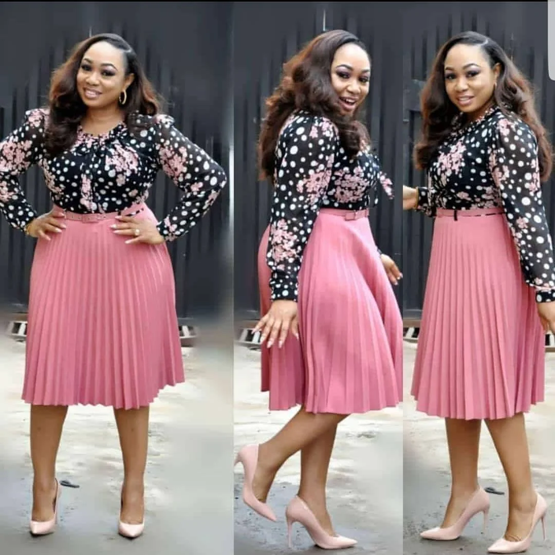 

Fashion Summer African Casual Plus Size Bodycon Chiffon Pleated Midi Women Dress, Pink ,yellow, green
