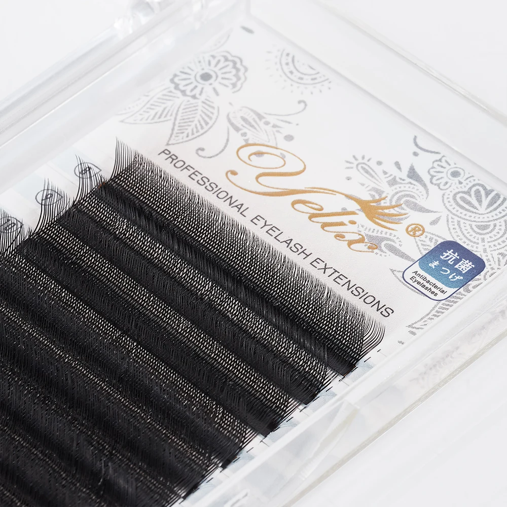

Big Discount Yelix YY Type 10mm 0.07D Curl Premade Wholesale Natural Soft Volume Fans OEM Eyelashes