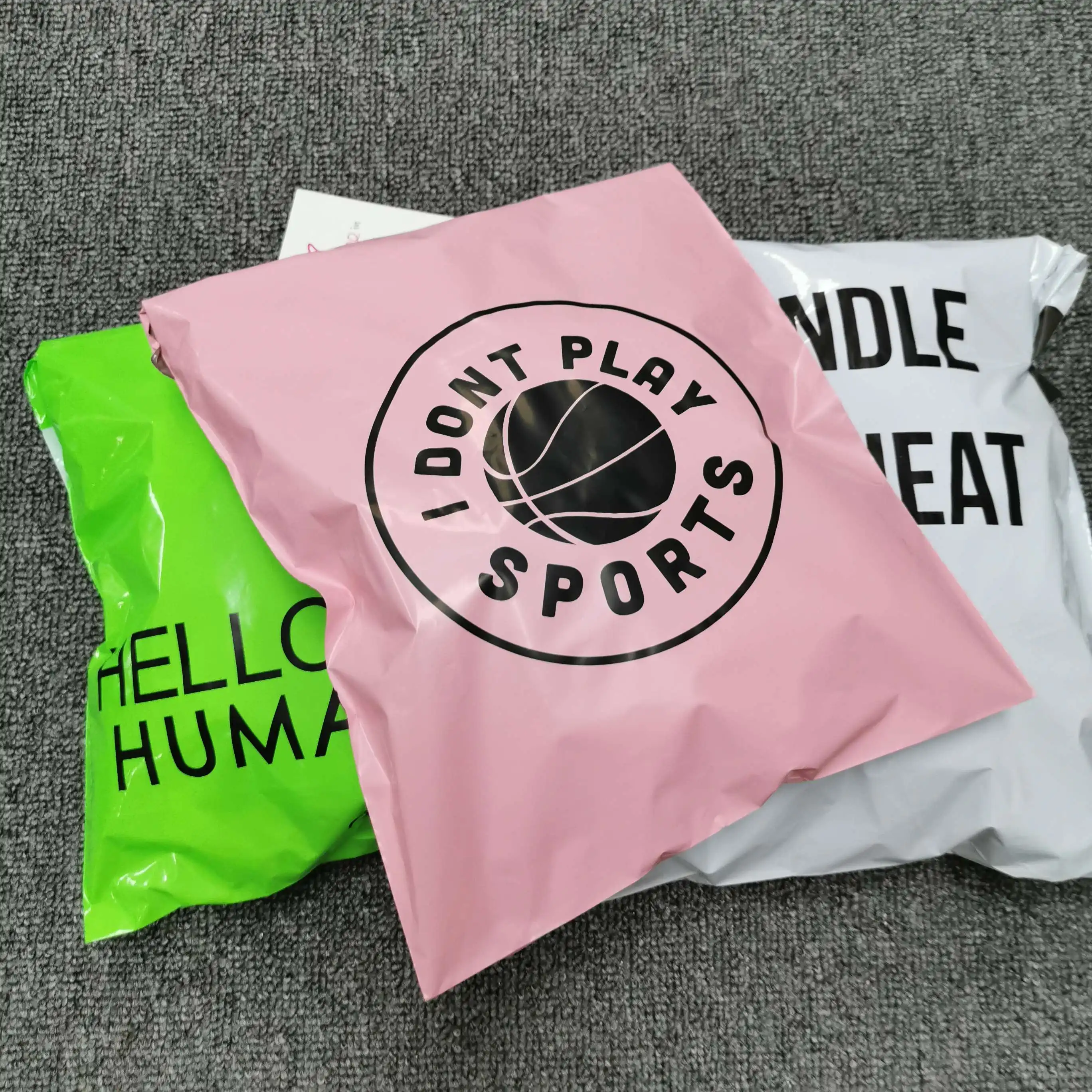 

Custom biodegradable plastic bag Logo Printing Environmental Envelope Tamper Evident Opaque Plastic Security Bag