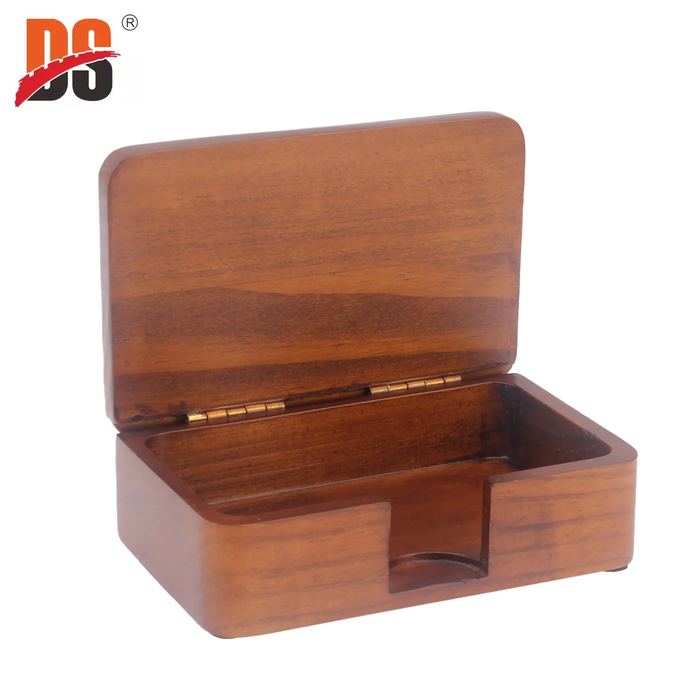 Luxury Business Card Boxes Playing Name Card Holder Wooden Card Case