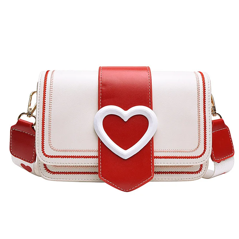 

Factory stock direct crossbody fashion personality shoulder bag small square bag cute love ladies all-match shoulder bag YGH273