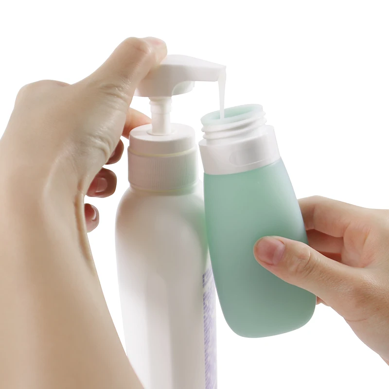 

Amazon best seller wholesale portable reusable biodegradable empty mini silicon bottle shampoo