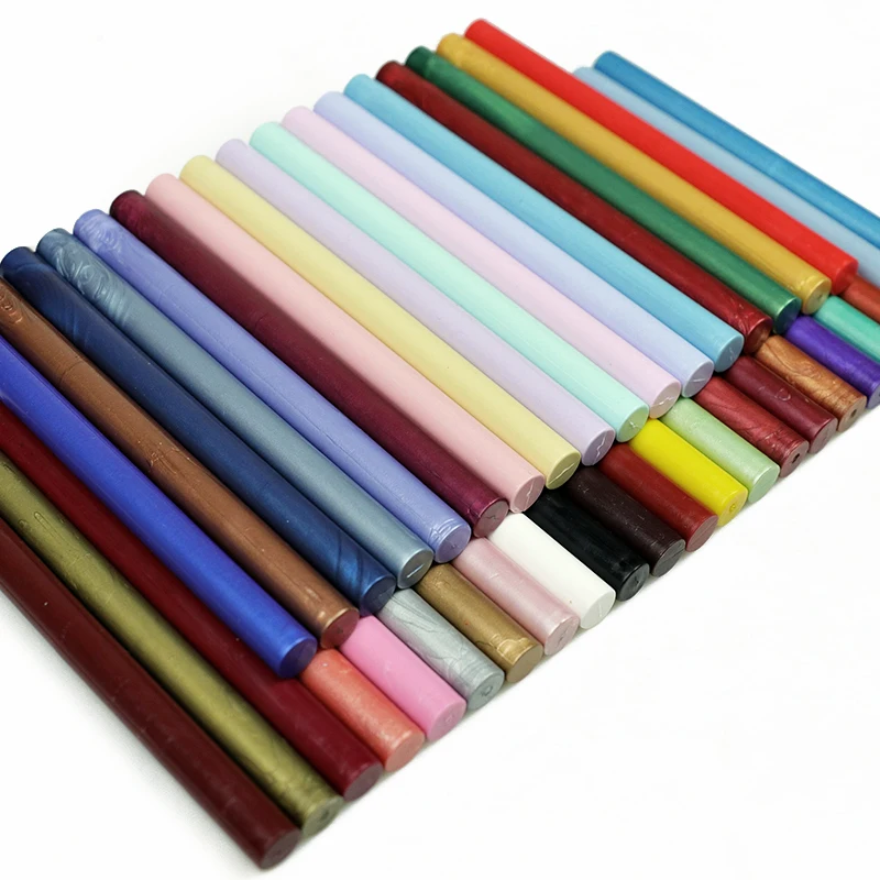 

80 colors available Retro art Cylindrical Sealing wax seal stick wax seal