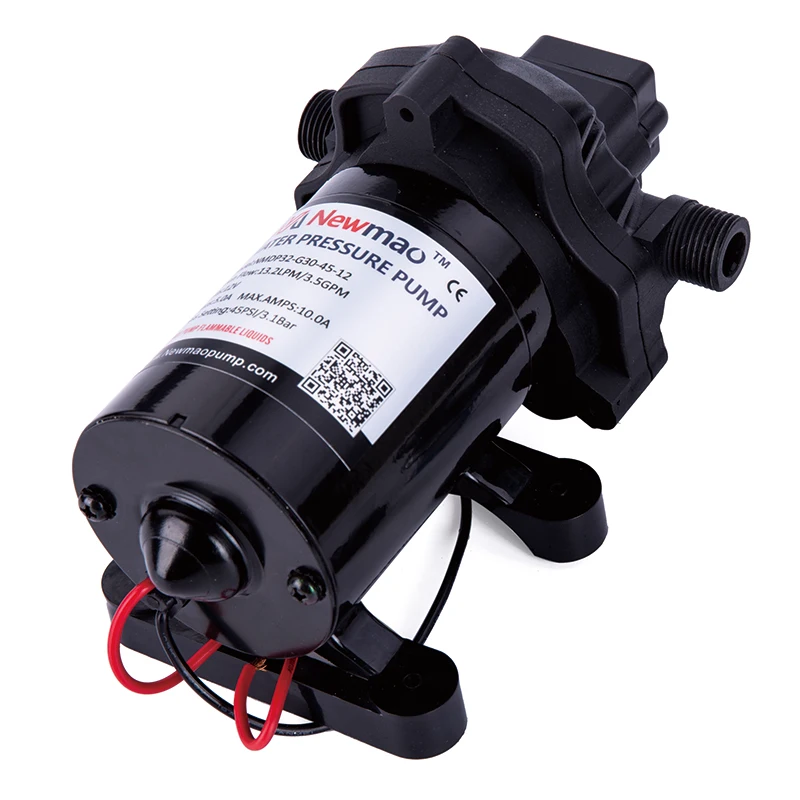 Newmao 33 Series 11.6lpm/3gpm 24 Volt Dc Water Pump With For Boat And