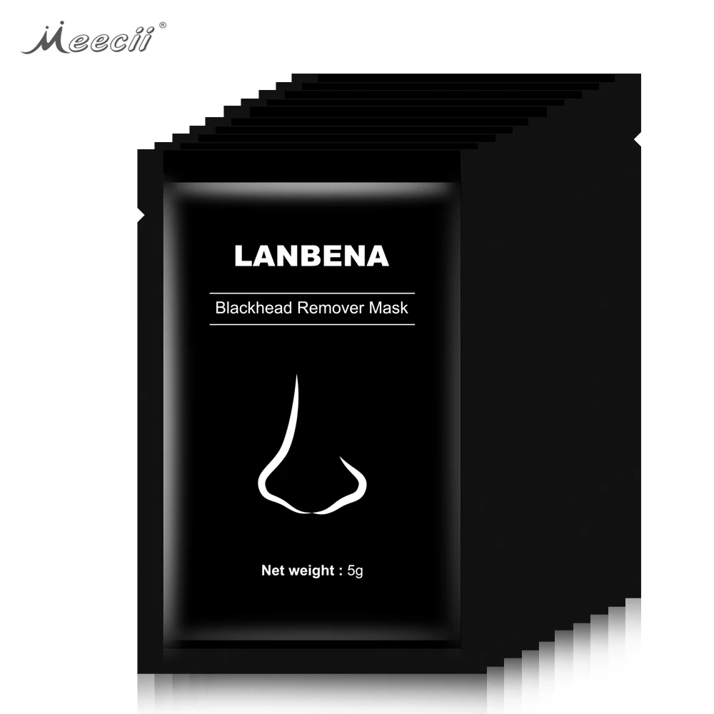 

LANBENA Private Label Peel Off Mask Deep Cleansing Blackhead Remover Mask Blackhead Mask, Black