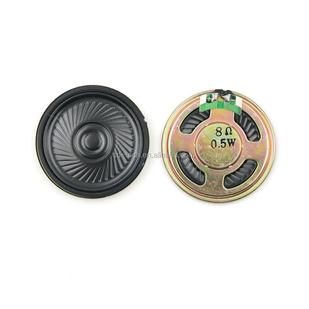 Taidacent 4008 40mm 8 Ohms 0.5W Woofer Loudspeaker Horn Speakers Small Mini Active Flat Thin Inner Magnetic Speaker - ANKUX.COM