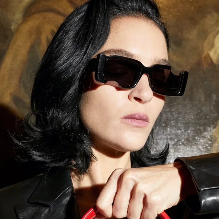 

2021 new ready ship ripped hip hop unique branded designer women sunglasses, Multi colors
