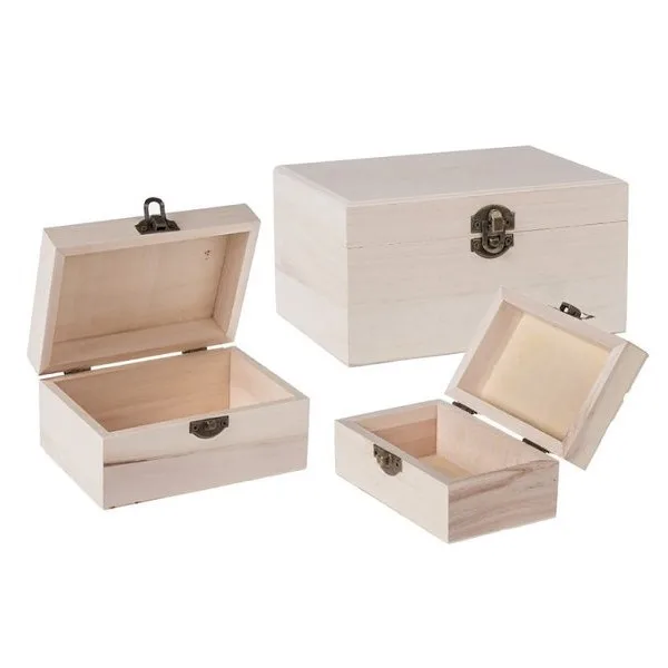 木质首饰盒时尚的木制木头礼物储藏室木箱礼物 - buy 木箱的赠品,实木